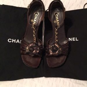 Authentic Chanel sandals